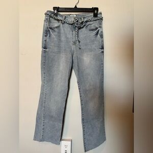 Kensie jeans with roped belt